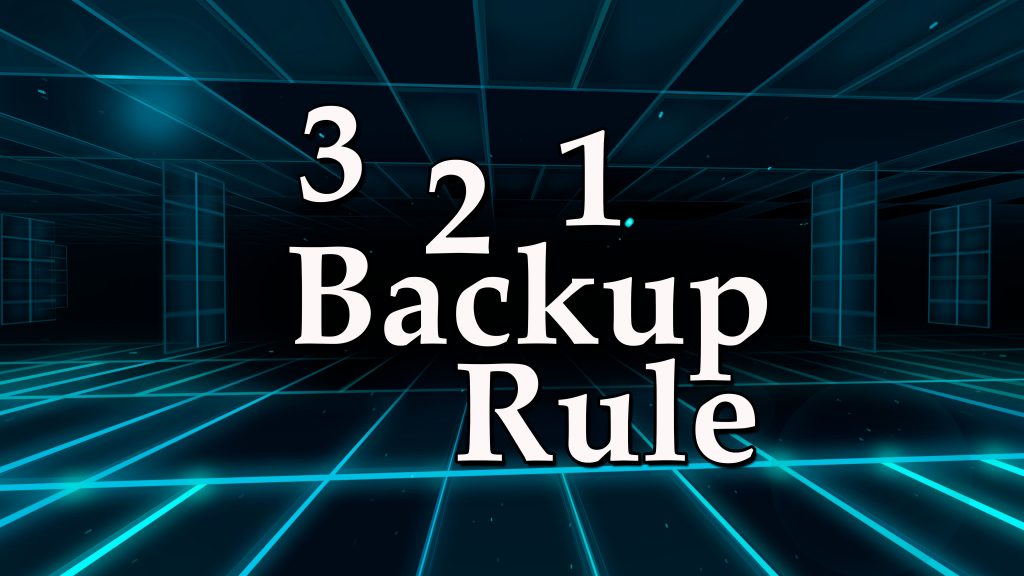 3 2 1 backup methodology